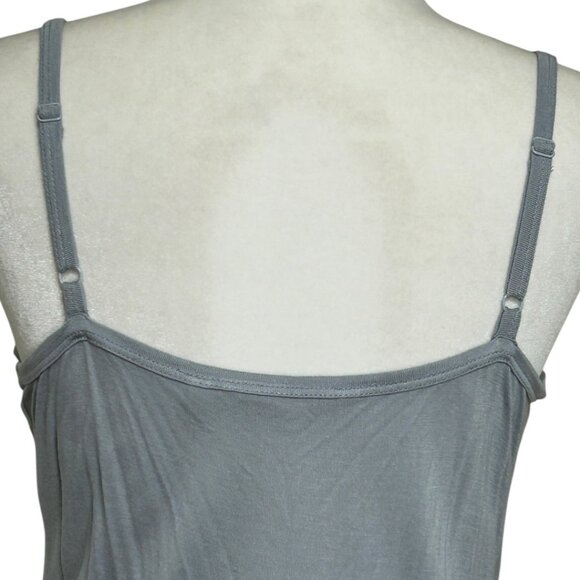 SOFT SURROUNDINGS 2-Piece Embroidered Gray Maxi‎ Dress - Size Medium - Picture 7 of 9